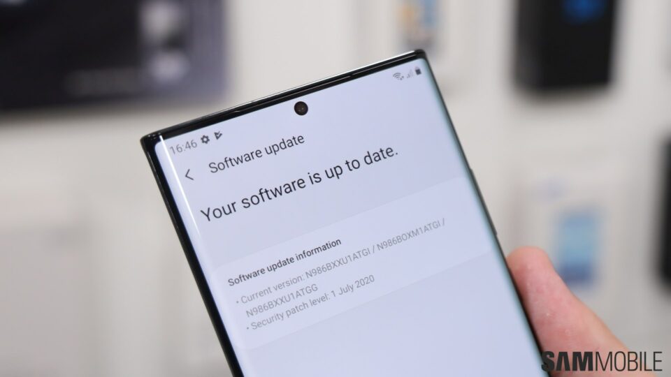 how to update note 20 ultra to android 12