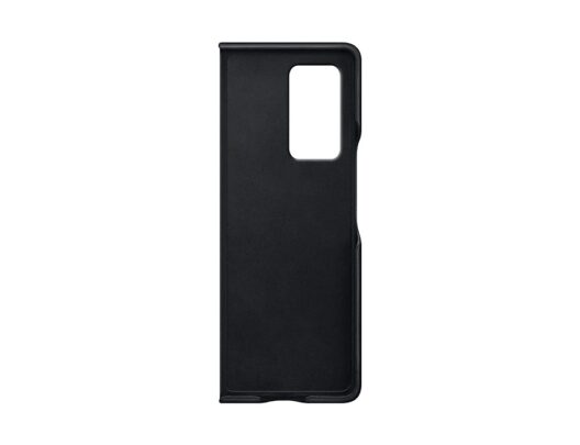 Samsung Galaxy Z Fold 2 Leather Cover Black Inside