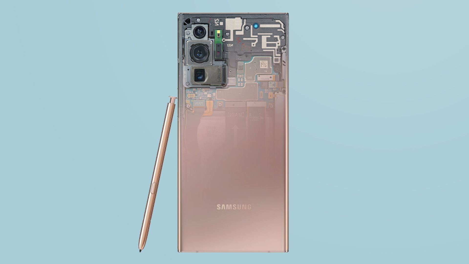 “Bạn là một người yêu công nghệ và muốn tự tay sửa chữa điện thoại? Hãy trang trí cho điện thoại của mình với những hình nền tháo rời độc đáo của Galaxy Note 20 (Ultra).”