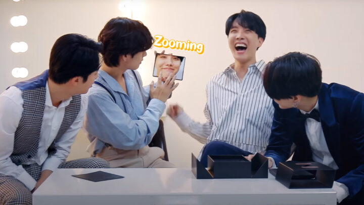 samsung fold bts