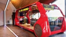 Samsung UK is pushing the 5G hype train forward using a bus