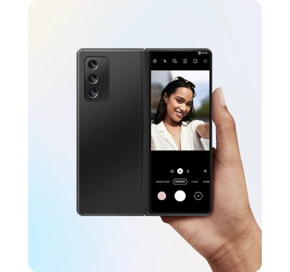 Samsung One UI 3.0 Rear Camera Selfie Galaxy Z Fold 2