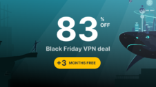 Black Friday: 83% off Surfshark VPN subscription (+3 months for free!)