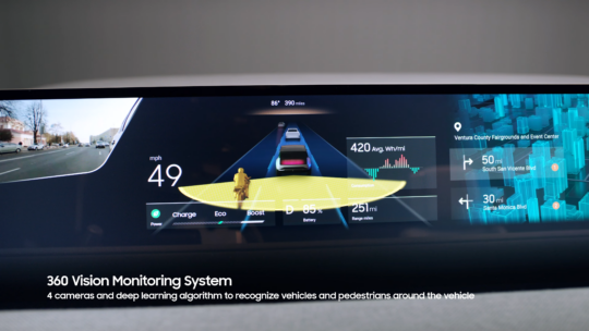 Samsung Digital Cockpit 2021 Driving Safety