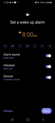 Samsung Clock app gets Bedtime Mode, Digital Wellbeing integration ...