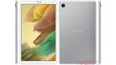 New leaked renders paint the Galaxy Tab A7 Lite in a different color