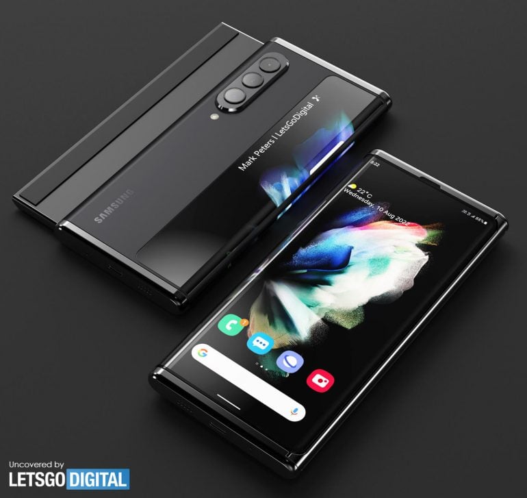 This Samsung rollable smartphone concept render will blow your mind
