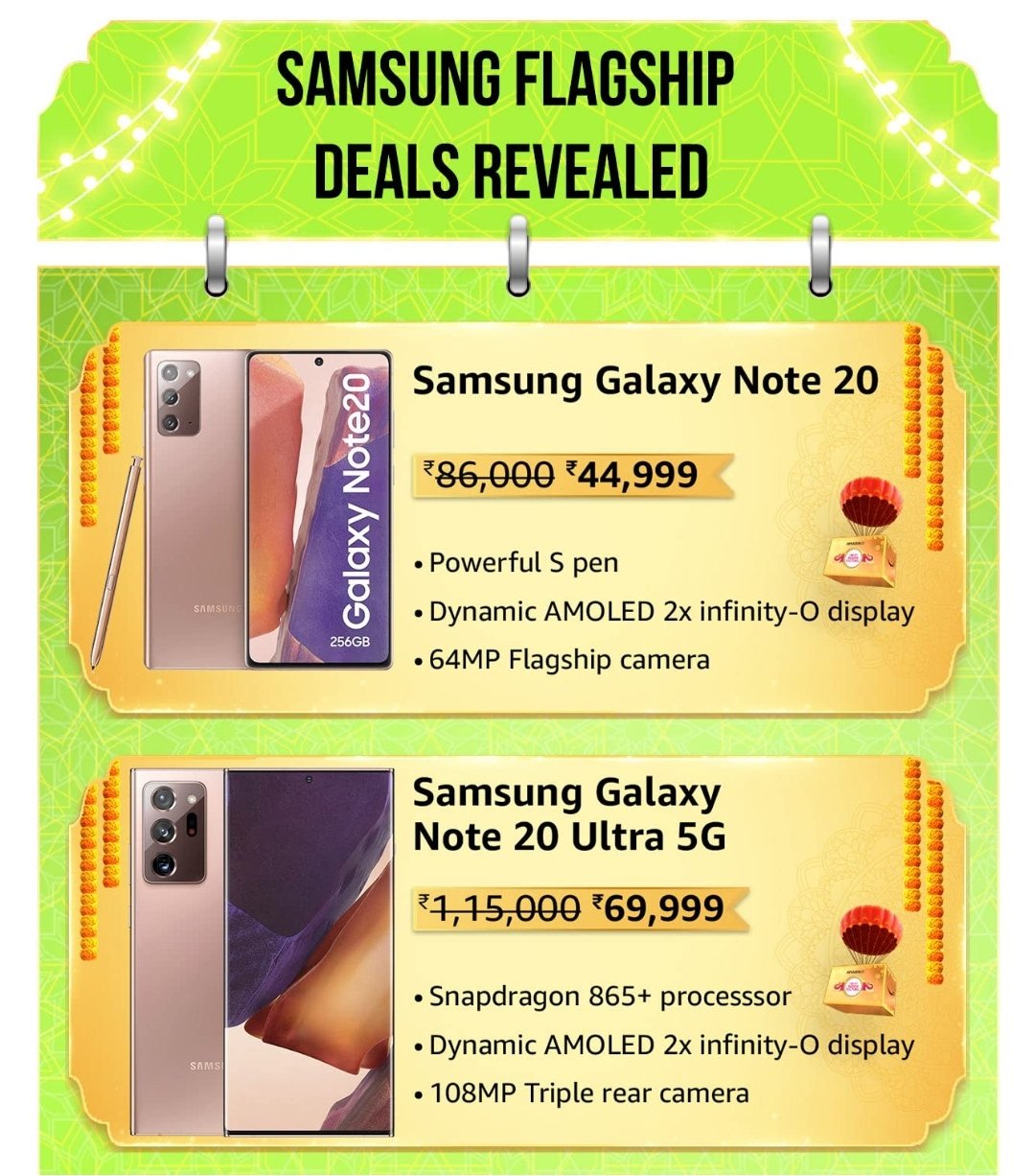 Amazon India could have a killer Galaxy Note 20 Ultra deal next month ...