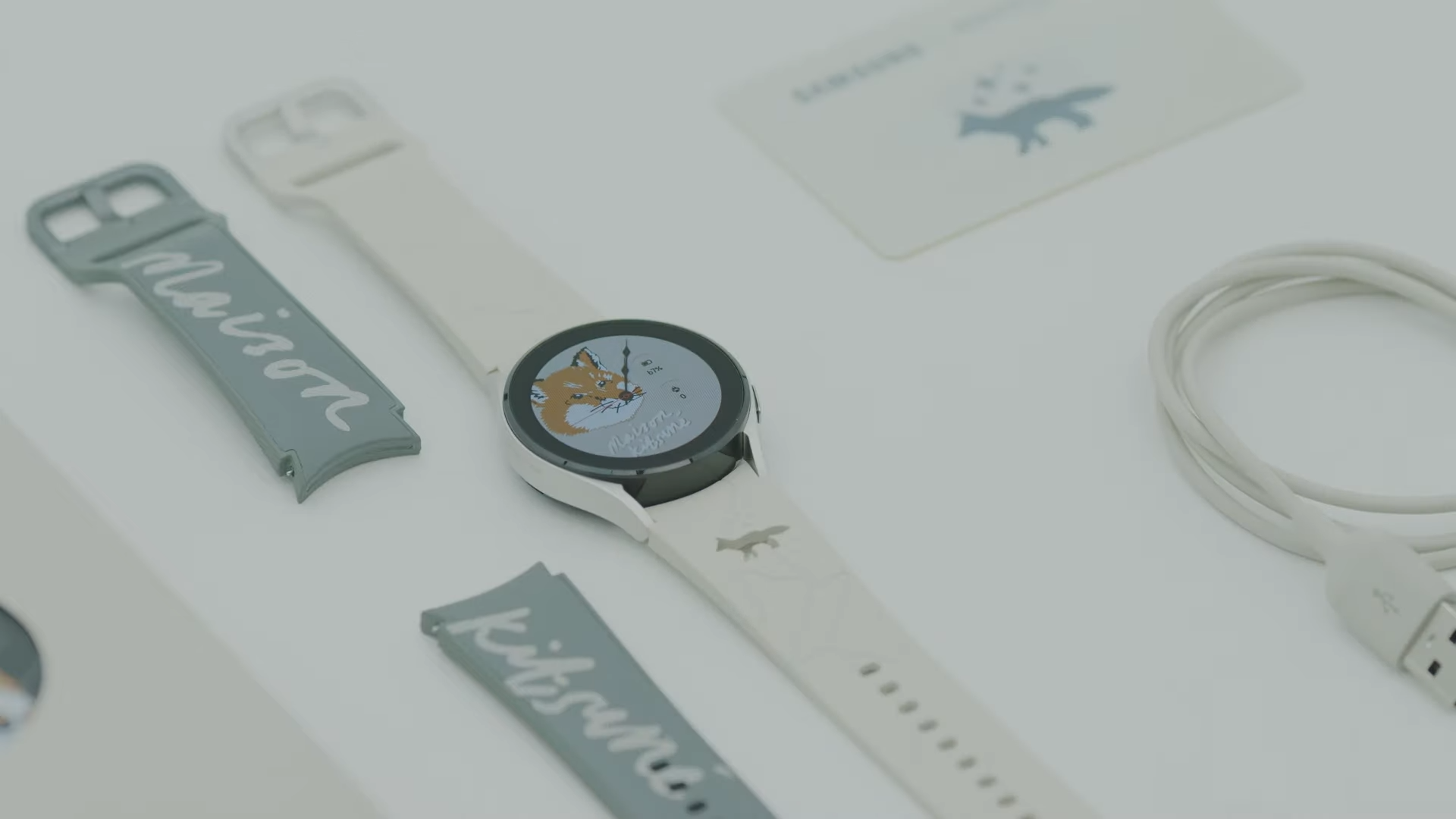 Maison kitsune 2024 watch strap