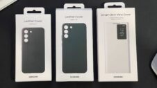 Galaxy S22 series official cases leak in real-life photos