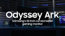 Come see Samsung’s giant 55-inch Odyssey Ark curved monitor at CES