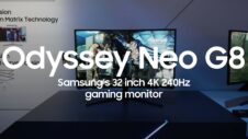 We go hands-on with Samsung’s 240Hz Odyssey Neo G8 monitor