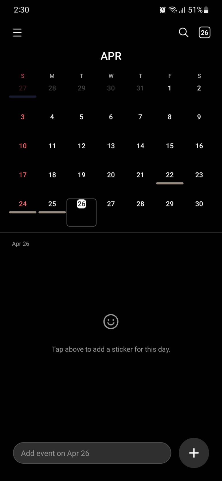 Samsung Calendar now provides you with colorful event labels SamMobile