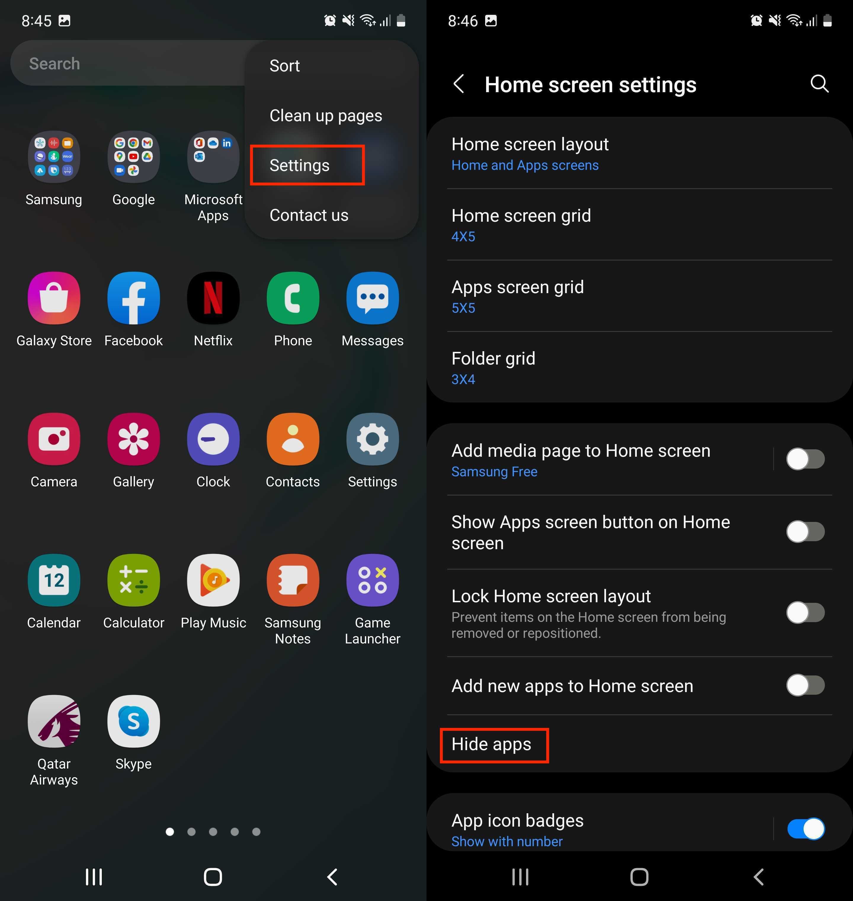 Galaxy S22/S22+/Ultra: How to Show/Hide Game Apps In the Home & App Screen  