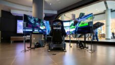 Samsung dazzles racing car fans with its Neo QLED-based simulator