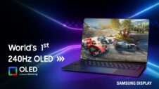 Samsung unveils world’s first 240Hz OLED display for laptops