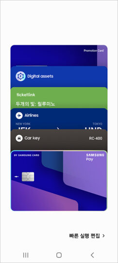 Cartes De Crédit Samsung Pay, Billets