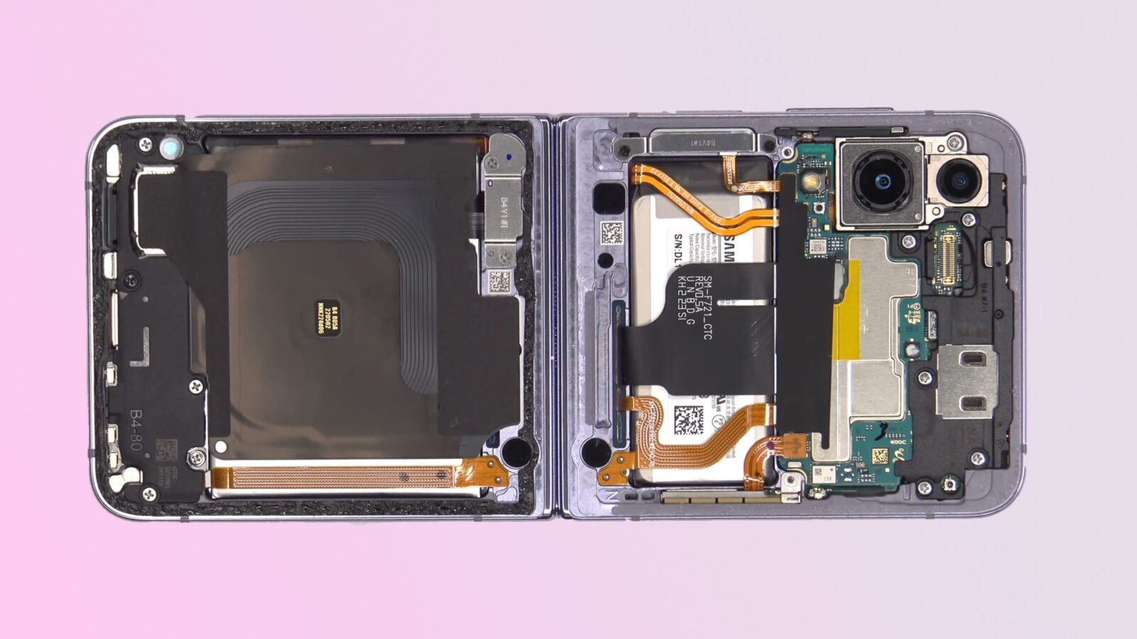 Teardown video shows what's new inside Samsung Galaxy Z Flip 4 - SamMobile