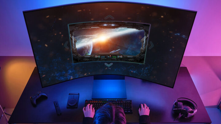 Samsung Launches 55-inch Odyssey Ark Gaming Monitor In India - SamMobile