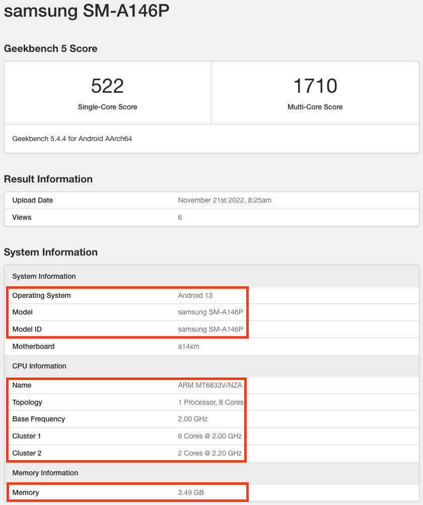 Samsung Galaxy A14 - SamMobile