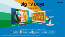 Samsung India’s Big TV Days sale offers 20% cashback, assured gifts