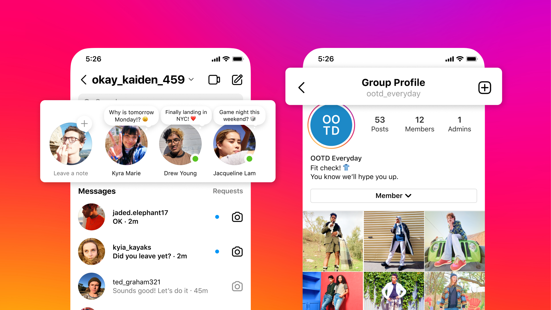 Instagram rolls out Notes, Candid Stories, and Group Profiles SamMobile