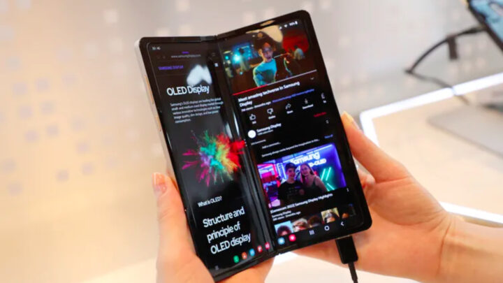 Samsung Flex In And Out Inward Folding Display