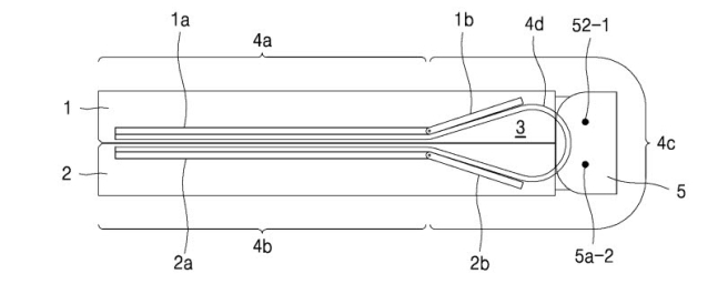 Samsung Patent Dumbbell Shaped Hunge Design