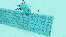 Samsung mint and chocolate mouse & keyboard combo is a real thing