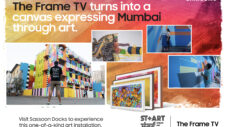 Witness artworks of global artists on The Frame TV at Mumbai Urban Art Festival