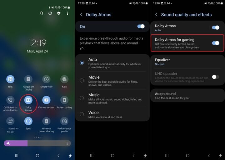 Your Samsung Galaxy phone supports Dolby Atmos, give it a go! - SamMobile