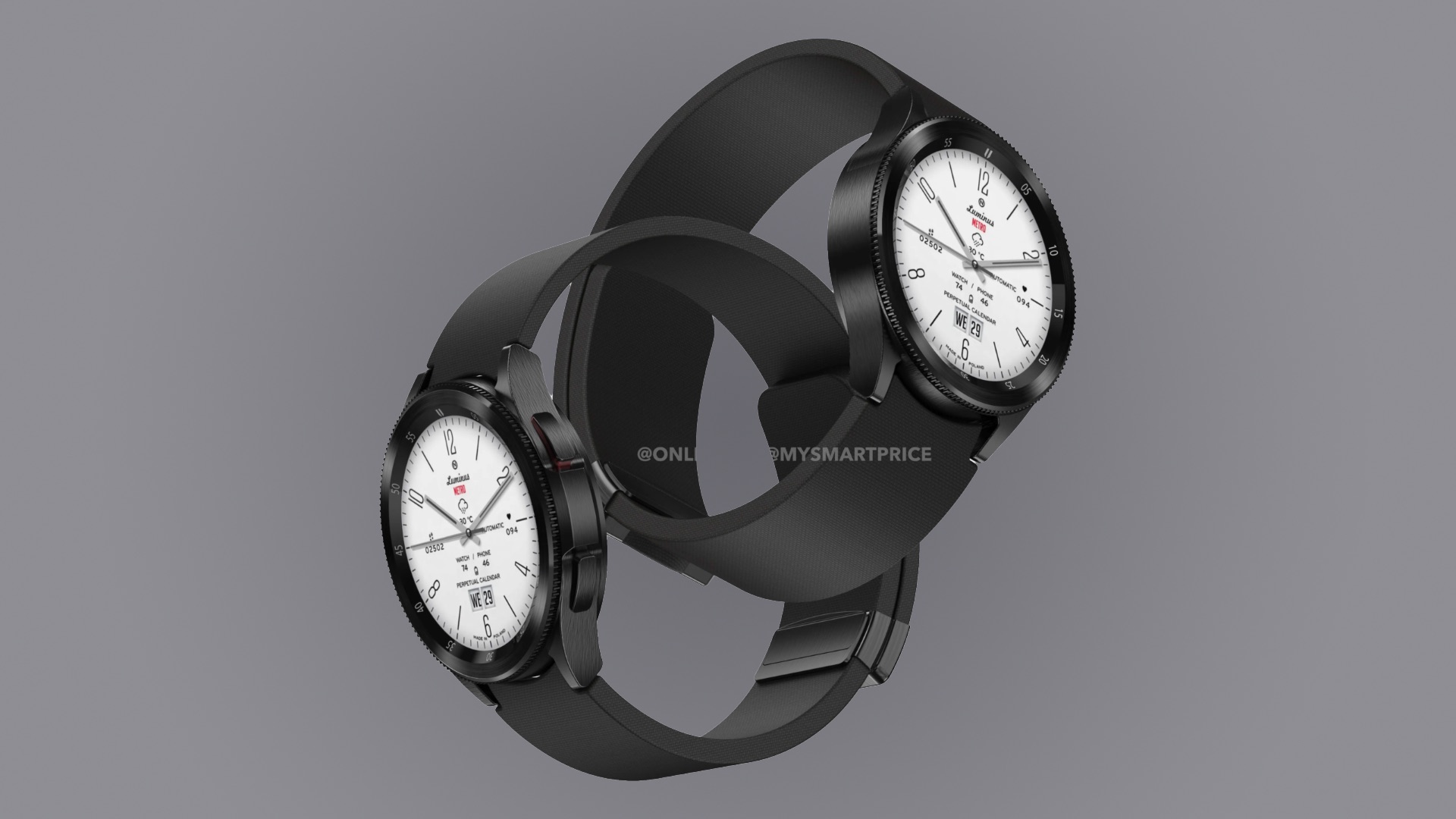 4N Mechanical Digital Watch uses three rotating discs to indicate time.