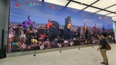 Samsung turns The Wall into a work of art