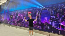 We check out Samsung’s gigantic 600-inch The Wall MicroLED TV