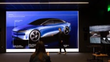 Lucid Motors uses Samsung’s The Wall TV to improve its car design process