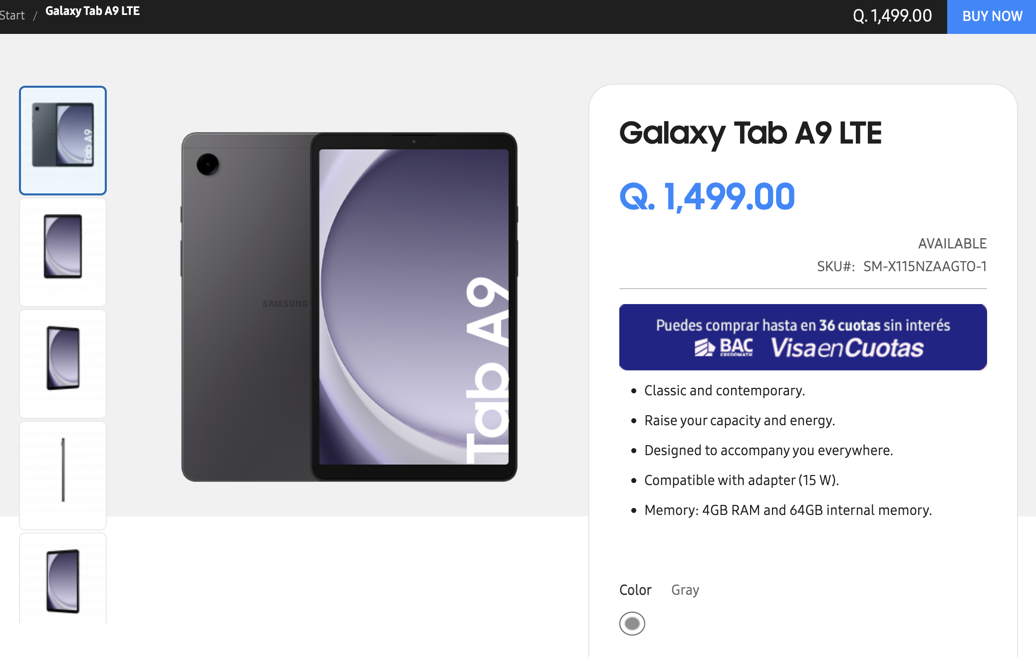 Samsung's unannounced Galaxy Tab A9 might show up at IFA 2023