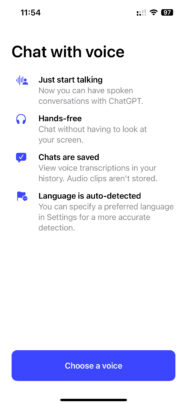 ChatGPT Voice Based Conversation Feature 01
