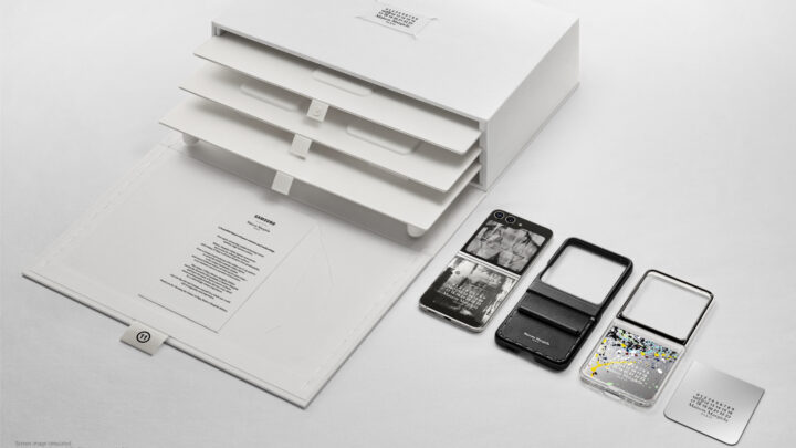 Samsung Galaxy Z Flip 5 Maison Margiela Edition Box Bundled Accessories