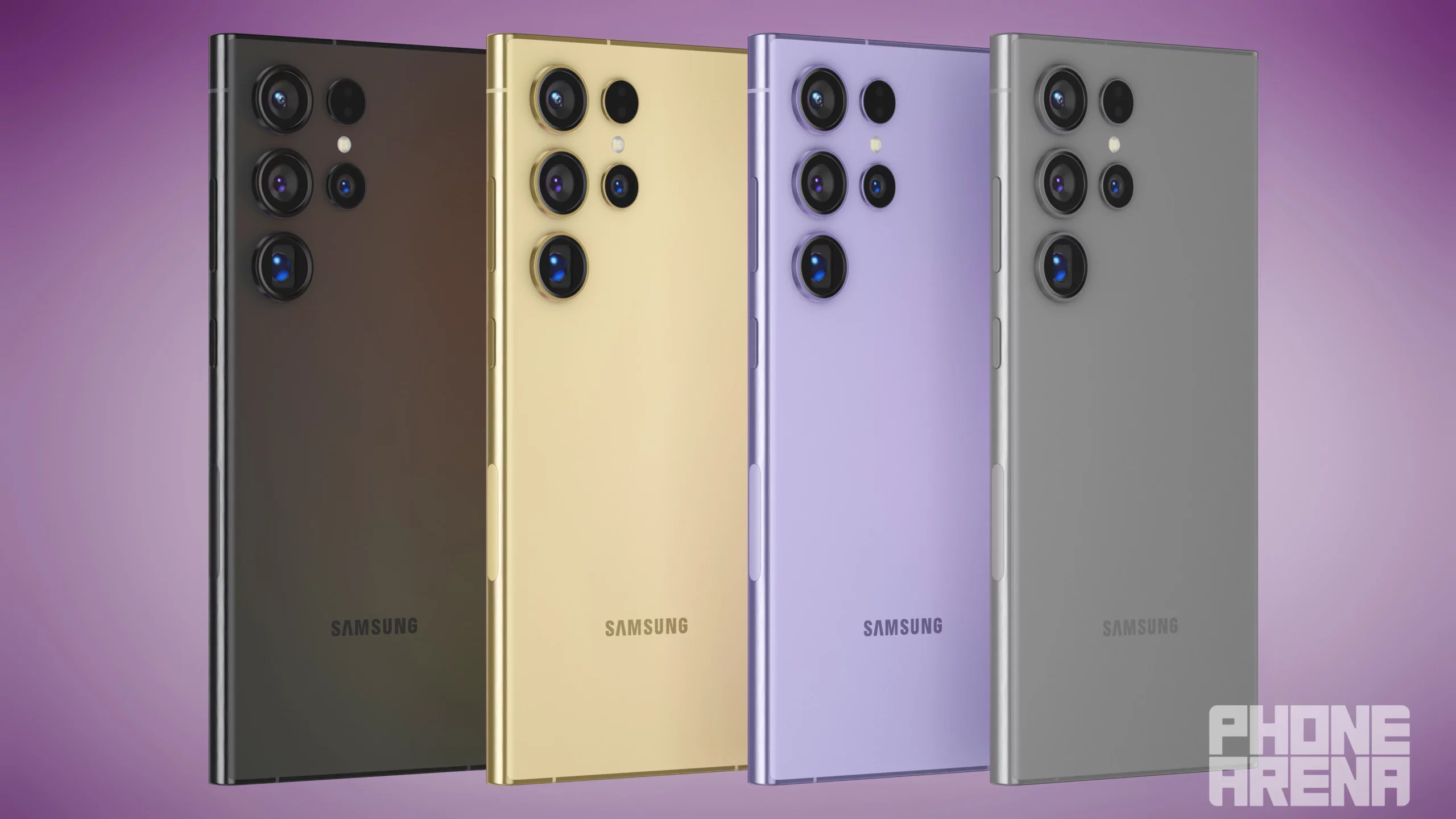 Galaxy S24 Ultra looks stunning in all seven rumored color options
