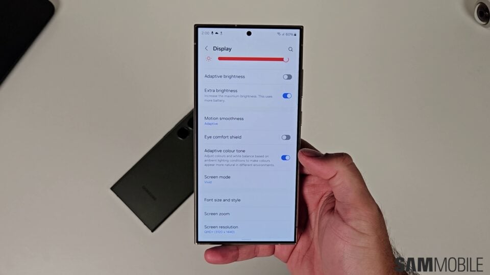 Samsung Galaxy S24 display comes with Adaptive Color Tone - SamMobile