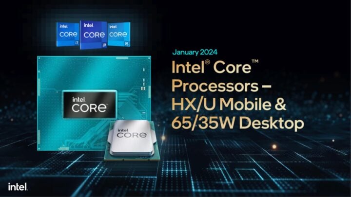 Intel Unveils 14th Gen Core HX Series Processors: Raptor Lake Mobile  Refresh with Thunderbolt 5