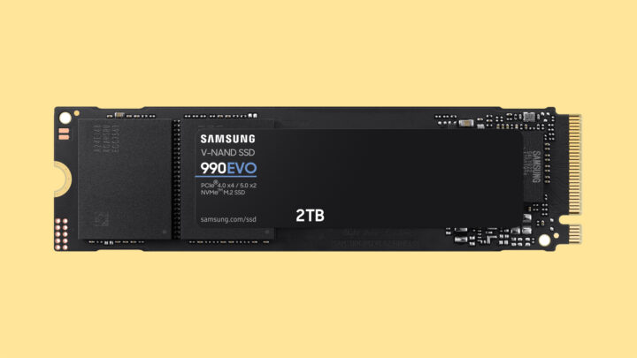Samsung 990 EVO PCIE 5.0 SSD 2TB