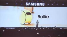 Rolling AI robot Samsung Ballie returns at CES 2024 after redesign