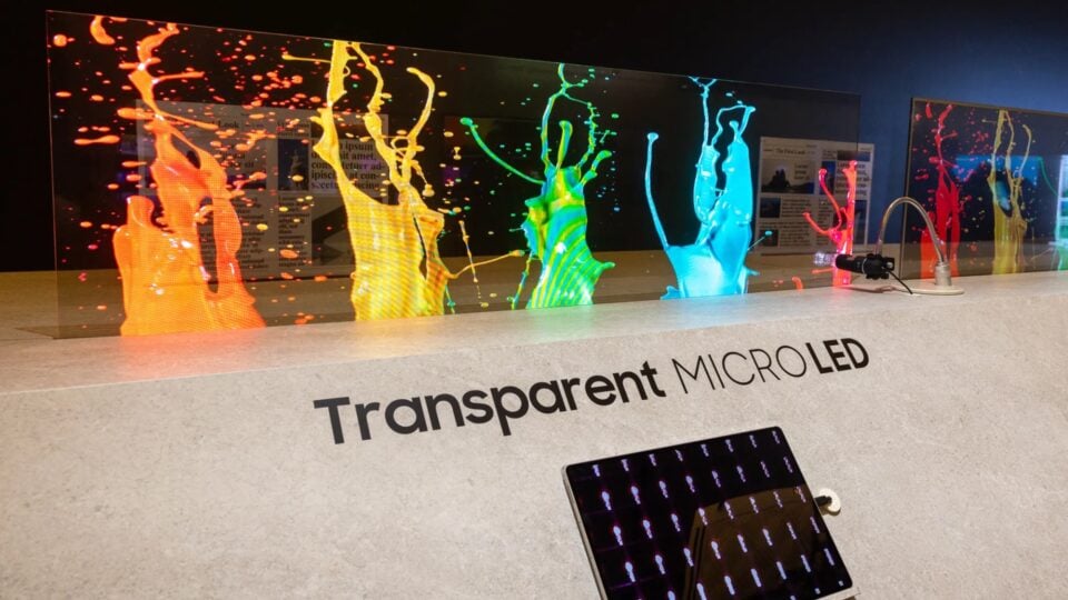 Samsung Unveils Transparent Micro LED TVs At CES 2024 SamMobile   Samsung Micro LED TV Transparent CES 2024 960x540 