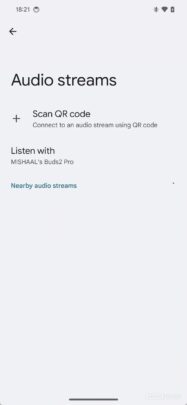 Impostazione Auracast Bluetooth Android 14 QPR2