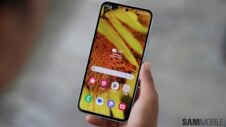 Galaxy A55’s awesome design is let down by massive bezels