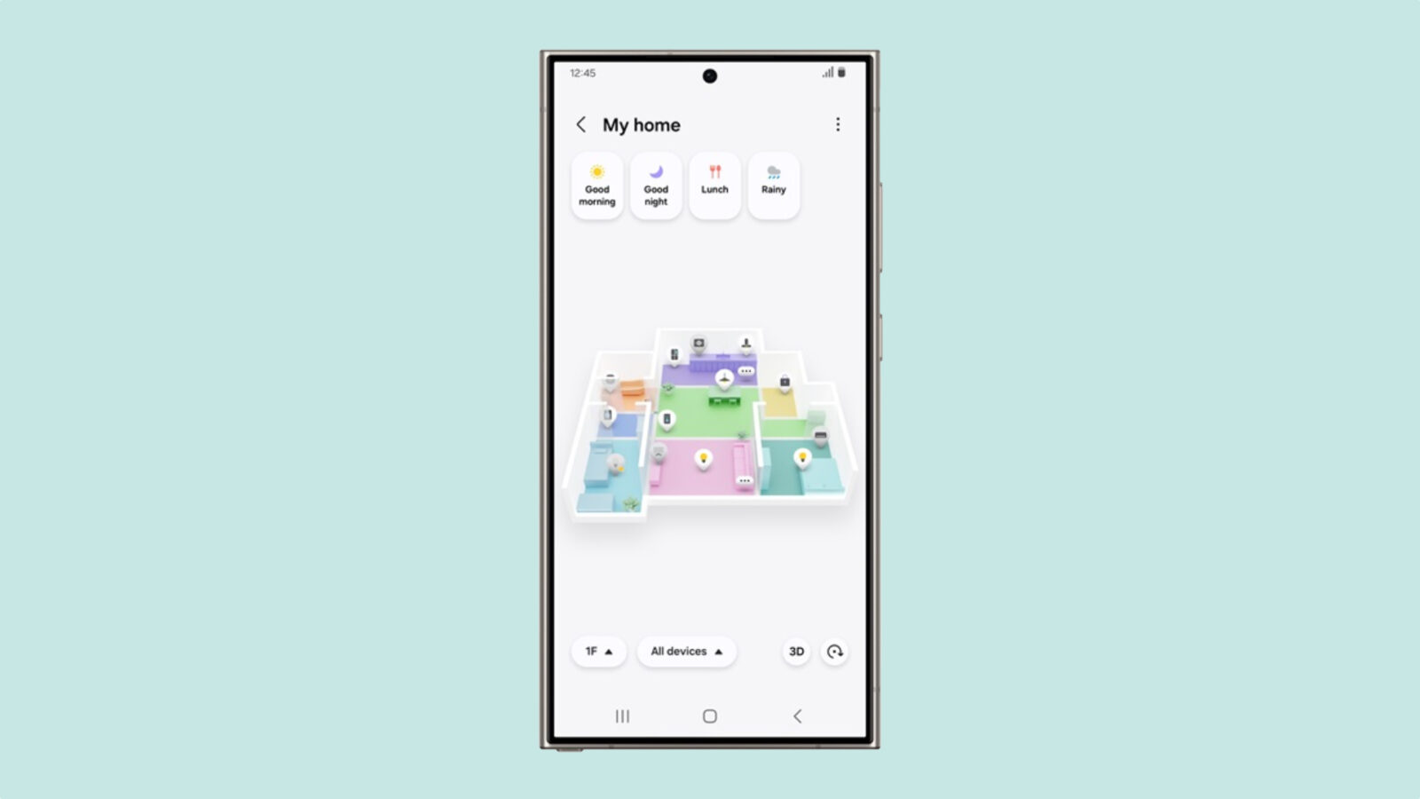 Samsung SmartThings App Gets 3D Map View For Better Usability - SamMobile