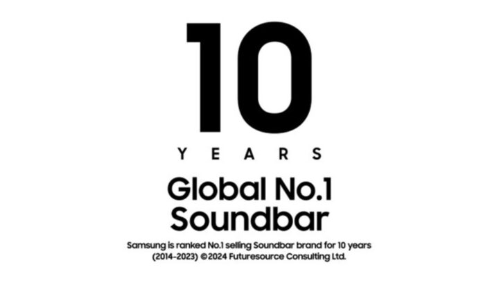 Samsung Крупнейший в мире бренд Soundbar 10 лет