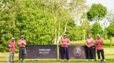 Samsung and Mercedes-Benz hit the golf course