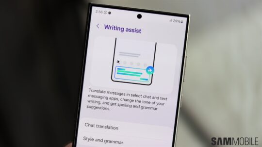 One UI 6.1 Galaxy AI Chat and Writing Assist features